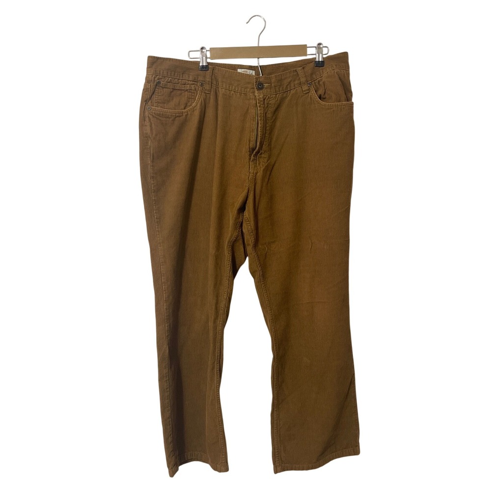 Bob Timberlake Corduroy Pants Tan Waist 40X30‎ Straight Leg Casual Preppy Office